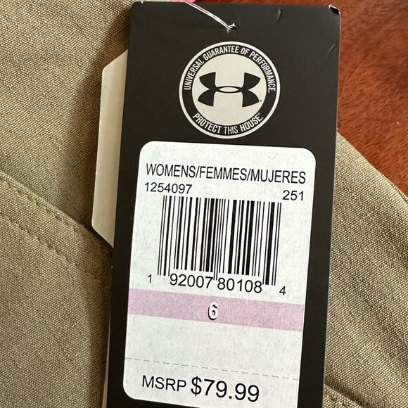 Under Armour Loose Fit Tactical Patrol Cargo Pant Sz 6 Utility Brown 1254097 251 - Picture 7 of 14